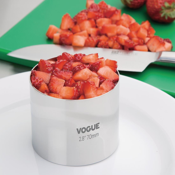 Vogue Moussering Edelstahl 6 x 7cm 2 Vogue Moussering Edelstahl 6 x 7cm
