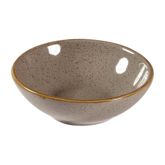 Churchill Stonecast Flache Schalen, Grau, 7 oz, 116 mm (12 Stück) Churchill Stonecast Flache Schalen, Grau, 7 oz, 116 mm (12 Stück)