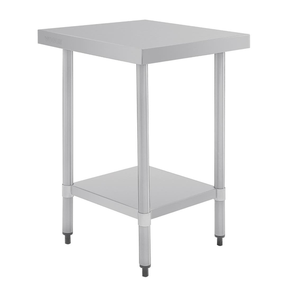 Vogue Arbeitstisch mit Regalboden 60 x 70cm 2 Vogue Arbeitstisch mit Regalboden 60 x 70cm