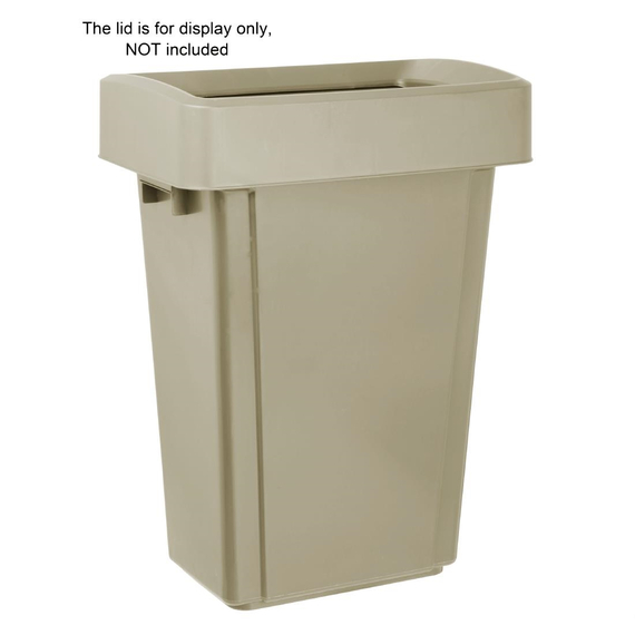 Jantex Slim Mülleimer Beige 60Ltr 3 Jantex Slim Mülleimer Beige 60Ltr