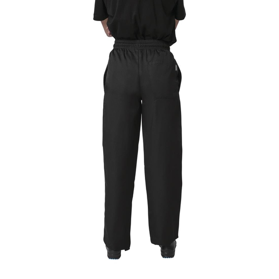 Whites Vegas Unisex Kochhose Polycotton Schwarz L (5 Stück) 5 Whites Vegas Unisex Kochhose Polycotton Schwarz L (5 Stück)