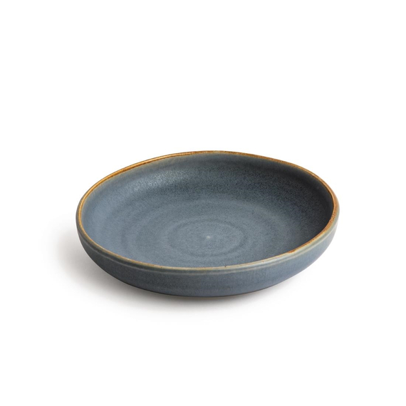 Olympia Canvas Schale mit hohem Rand granit-blau 23cm (6 Stück) 2 Olympia Canvas Schale mit hohem Rand granit-blau 23cm (6 Stück)