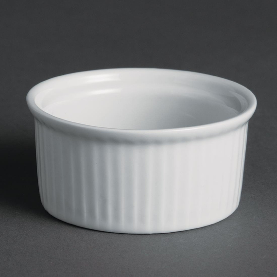 Olympia Whiteware Auflaufförmchen 7cm (12 Stück) 7 Olympia Whiteware Auflaufförmchen 7cm (12 Stück)