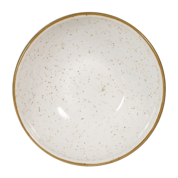 Churchill Stonecast Flache Schalen, Barley White, 9 oz, 130 mm (12 Stück) 5 Churchill Stonecast Flache Schalen, Barley White, 9 oz, 130 mm (12 Stück)