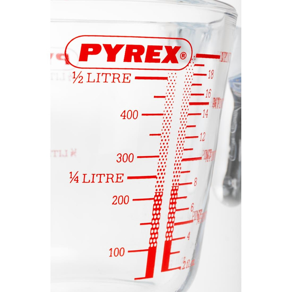 Pyrex Messbecher 0,5L 2 Pyrex Messbecher 0,5L