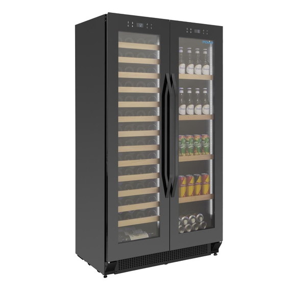 Polar G-Serie Doppeltür-Kühlschrank für Bier und Wein Polar G-Serie Doppeltür-Kühlschrank für Bier und Wein