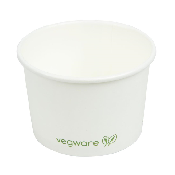 Vegware kompostierbare Schalen für warme Speisen 110ml (1000 Stück) 2 Vegware kompostierbare Schalen für warme Speisen 110ml (1000 Stück)
