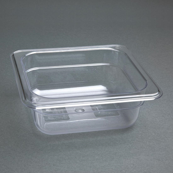 Vogue Polycarbonat GN-Behälter GN1/6 65mm 6 Vogue Polycarbonat GN-Behälter GN1/6 65mm