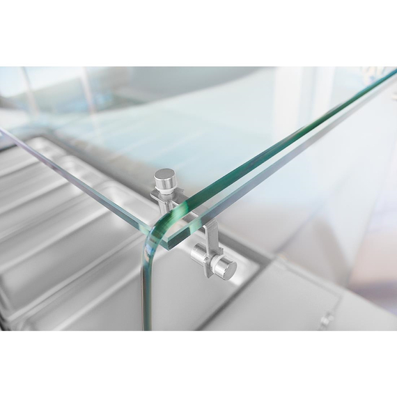 Polar U-Serie Premium Viertürige Saladette Thekenkühlschrank mit Schutz 9 Polar U-Serie Premium Viertürige Saladette Thekenkühlschrank mit Schutz
