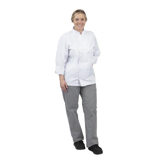 Whites Unisex Kochhose Vegas schwarz-weiß kleinkariert L 1 Whites Unisex Kochhose Vegas schwarz-weiß kleinkariert L