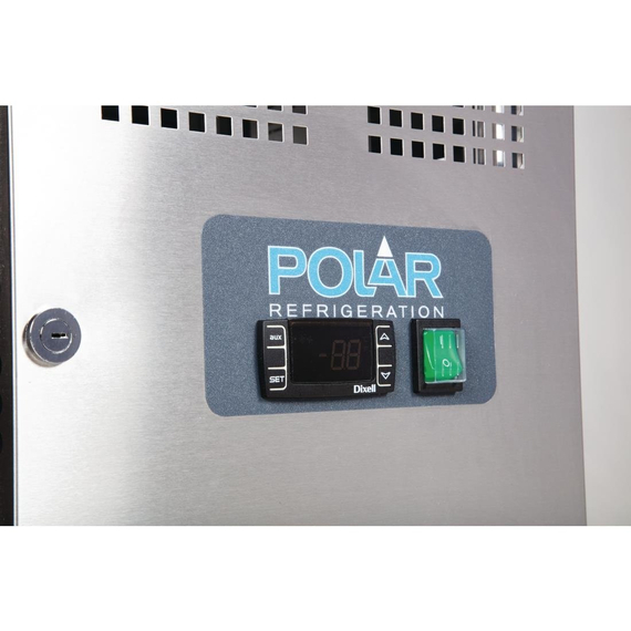 Polar U-Serie Kühltisch mit Doppeltür 282Ltr 8 Polar U-Serie Kühltisch mit Doppeltür 282Ltr