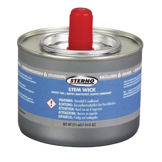 Sterno flüssige Brennpaste 6 Std. x12 (12 Stück) Sterno flüssige Brennpaste 6 Std. x12 (12 Stück)
