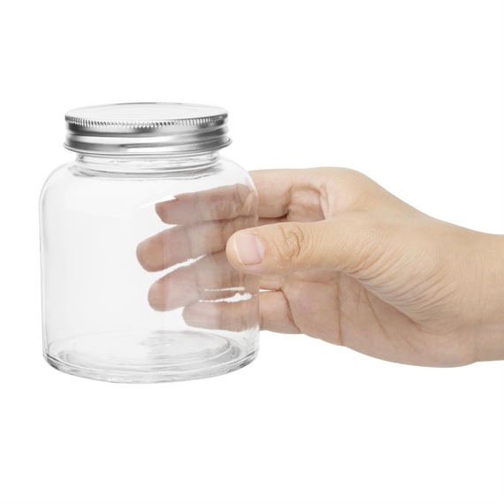 Vogue Weckglas mit Schraubverschluss 330ml (6 Stück) 4 Vogue Weckglas mit Schraubverschluss 330ml (6 Stück)