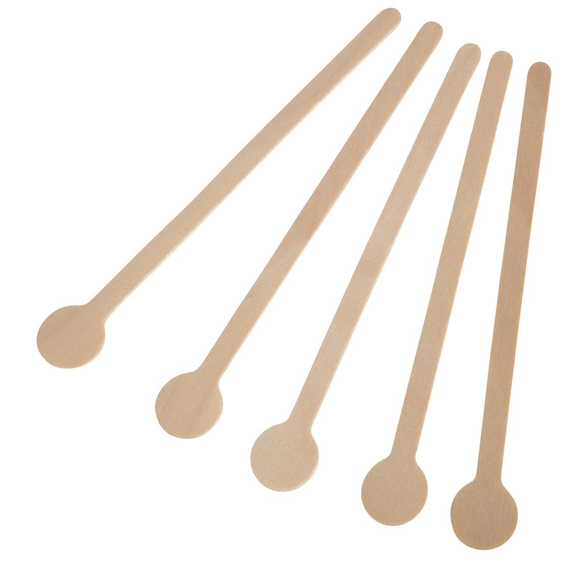 Fiesta Compostable biologisch abbaubare Cocktailrührer aus Holz 15cm (100 Stück) 2 Fiesta Compostable biologisch abbaubare Cocktailrührer aus Holz 15cm (100 Stück)