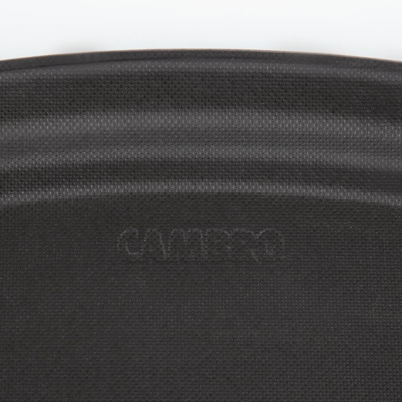 Cambro Camtread Großes Fiberglas-Ovaltablett mit rutschfester Oberfläche Schwarz 600mm 8 Cambro Camtread Großes Fiberglas-Ovaltablett mit rutschfester Oberfläche Schwarz 600mm