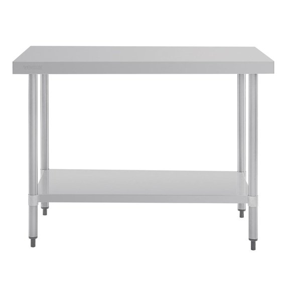 Vogue Arbeitstisch mit Regalboden 120 x 70cm 3 Vogue Arbeitstisch mit Regalboden 120 x 70cm