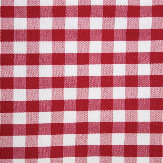Mitre Comfort Gingham Tischdecke rot-weiß kariert 132cm 3 Mitre Comfort Gingham Tischdecke rot-weiß kariert 132cm