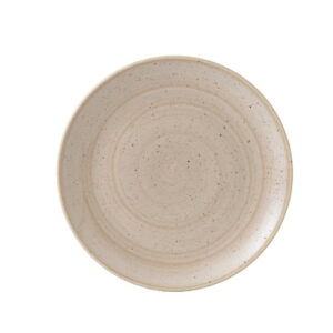Churchill Stonecast Coupe-Teller, Muskatcreme, 288 mm, (12 Stück)