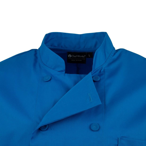 Chef Works Unisex Chefs Jacke Blau M 2 Chef Works Unisex Chefs Jacke Blau M
