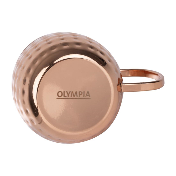 Olympia Barbedarf Hammered Edelstahlkupferbeschichtete Becher 440ml (6 Stück) 2 Olympia Barbedarf Hammered Edelstahlkupferbeschichtete Becher 440ml (6 Stück)