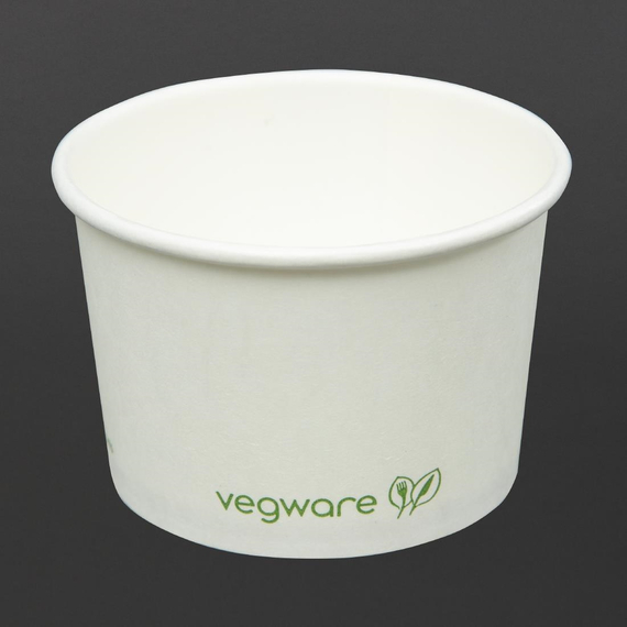 Vegware kompostierbare Schalen für warme Speisen 110ml (1000 Stück) 1 Vegware kompostierbare Schalen für warme Speisen 110ml (1000 Stück)