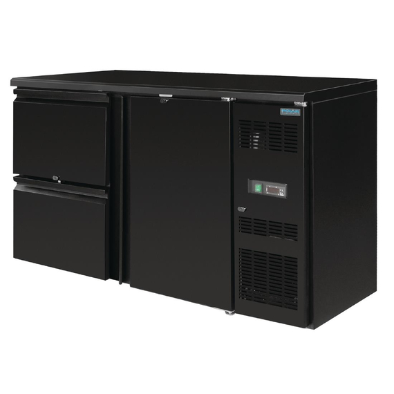 Polar Serie U Barkühlschrank 1-türig mit 2 Schubladen 2 Polar Serie U Barkühlschrank 1-türig mit 2 Schubladen