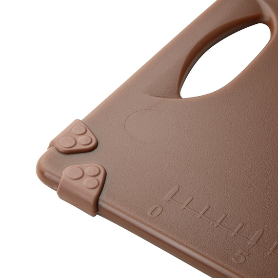 Hygiplas Gewerbliches Grip-Schneidebrett Braun 458x306mm 2 Hygiplas Gewerbliches Grip-Schneidebrett Braun 458x306mm