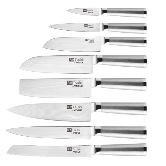 Vogue Tsuki Serie 8 Hackmesser für Gemüse 16cm 3 Vogue Tsuki Serie 8 Hackmesser für Gemüse 16cm