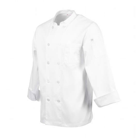 Chef Works Unisex Le Mans Chefs Jacke Weiß M 2 Chef Works Unisex Le Mans Chefs Jacke Weiß M
