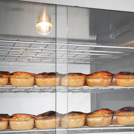 Buffalo Economy Kuchenvitrine für 60 Kuchen 4 Buffalo Economy Kuchenvitrine für 60 Kuchen