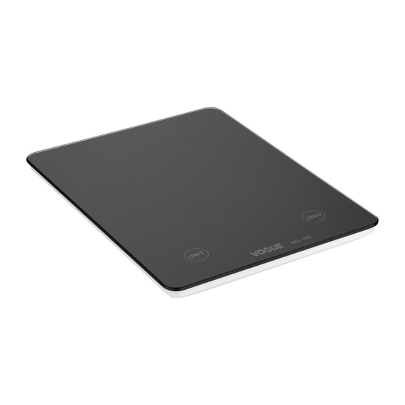 Vogue Digitalwaage Schwarz Rechteckig 10kg 1 Vogue Digitalwaage Schwarz Rechteckig 10kg
