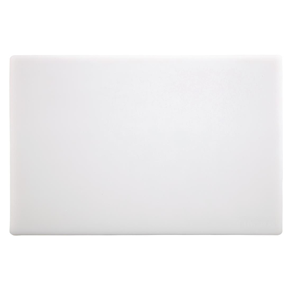 Hygiplas Schneidebrett aus weißem Niedrigdichte-Polyethylen Standard 450x300x12mm 7 Hygiplas Schneidebrett aus weißem Niedrigdichte-Polyethylen Standard 450x300x12mm