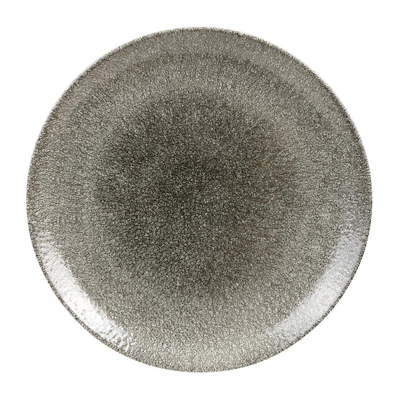 Churchill Studio Prints Raku-Coupé-Teller, rund, Quarzschwarz, 288 mm, (12 Stück) 1 Churchill Studio Prints Raku-Coupé-Teller, rund, Quarzschwarz, 288 mm, (12 Stück)