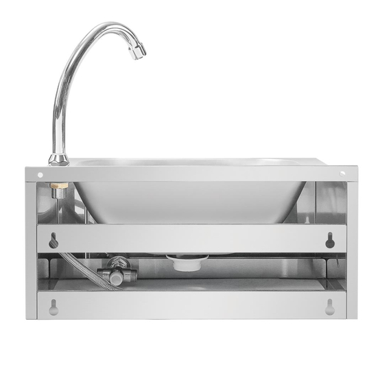 Vogue Waschbecken mit Kniebedienung 3 Vogue Waschbecken mit Kniebedienung