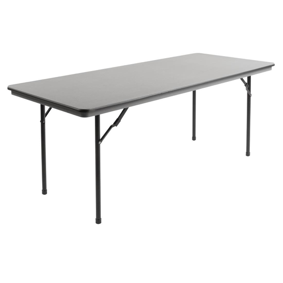 Bolero rechteckiger Klapptisch grau 183cm Bolero rechteckiger Klapptisch grau 183cm