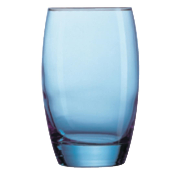 Arcoroc Salto Longdrinkgläser blau 35cl (24 Stück) Arcoroc Salto Longdrinkgläser blau 35cl (24 Stück)