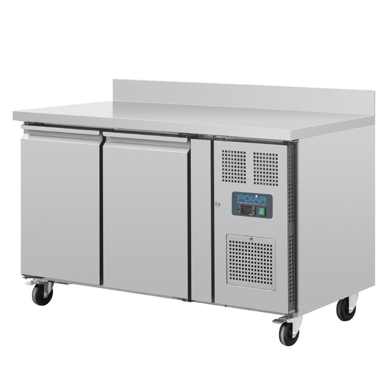 Polar U-Serie Doppel-Tür Thekenkühlschrank mit Aufkantung 282Ltr 8 Polar U-Serie Doppel-Tür Thekenkühlschrank mit Aufkantung 282Ltr