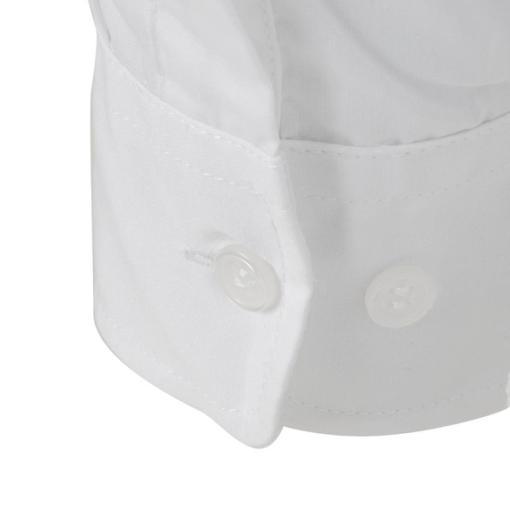 Chef Works Unisex-Langarmhemd Weiß S 9 Chef Works Unisex-Langarmhemd Weiß S