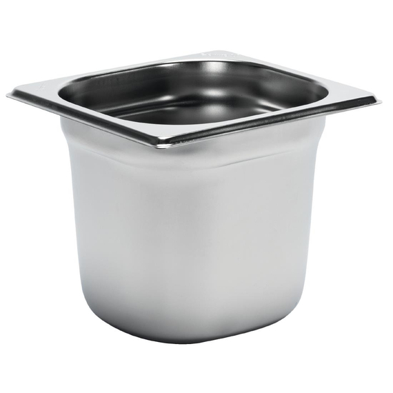 Gastro M Edelstahl GN-Behälter 15cm GN1/6 Gastro M Edelstahl GN-Behälter 15cm GN1/6