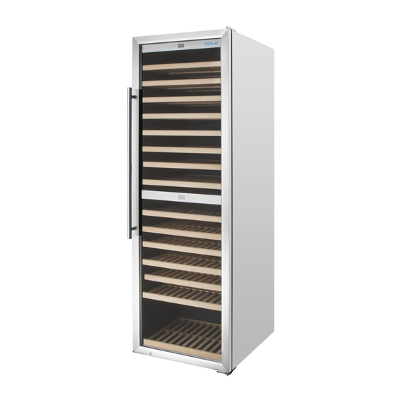 Polar G-Series Dual Zone Weinkühlschrank Edelstahl - 172 Flaschen 2 Polar G-Series Dual Zone Weinkühlschrank Edelstahl - 172 Flaschen