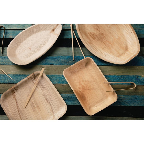 Fiesta Compostable Bambuszange Biologisch abbaubar 16cm (50 Stück) 5 Fiesta Compostable Bambuszange Biologisch abbaubar 16cm (50 Stück)