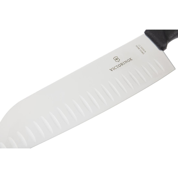 Victorinox Fibrox Santokumesser mit Kullen 17cm 3 Victorinox Fibrox Santokumesser mit Kullen 17cm