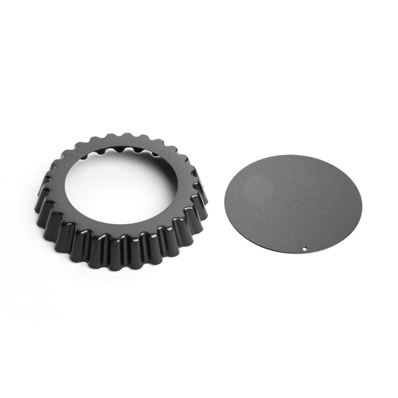 Vogue Antihaft Mini-Quicheformen mit herausnehmbarem Boden 10cm (3 Stück) 1 Vogue Antihaft Mini-Quicheformen mit herausnehmbarem Boden 10cm (3 Stück)