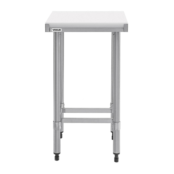 Vogue Arbeitstisch mit Schneidebrett 50cm Vogue Arbeitstisch mit Schneidebrett 50cm