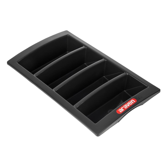 Araven stapelbarer Besteckkasten 4 Fächer Araven stapelbarer Besteckkasten 4 Fächer
