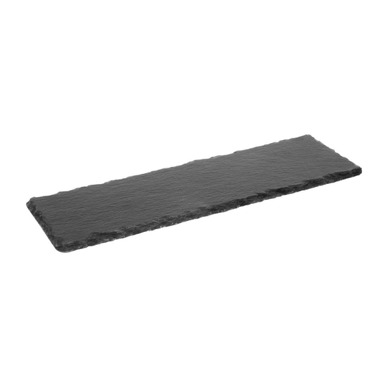 Olympia rechteckige Servierplatte aus Schiefer 30 x 10cm (4 Stück) Olympia rechteckige Servierplatte aus Schiefer 30 x 10cm (4 Stück)