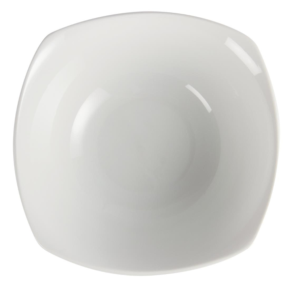 Olympia Whiteware abgerundete quadratische Schalen 22cm (12 Stück) 2 Olympia Whiteware abgerundete quadratische Schalen 22cm (12 Stück)