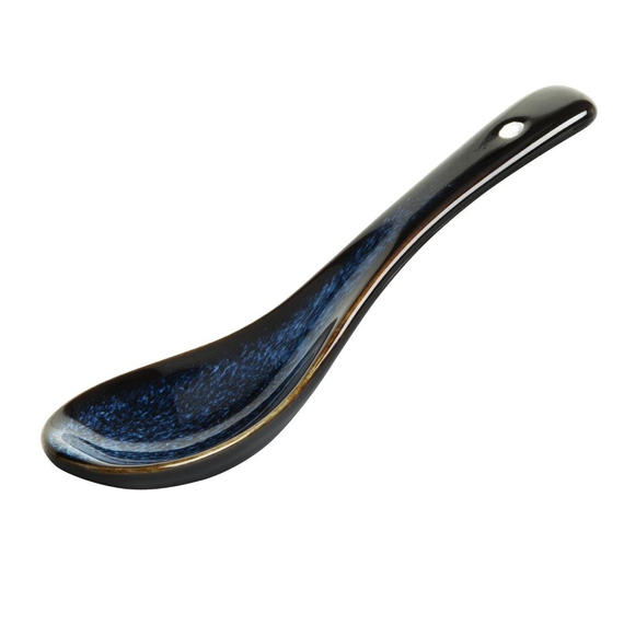 Olympia Luna Mitternachtsblaue Suppenlöffel (12 Stück) Olympia Luna Mitternachtsblaue Suppenlöffel (12 Stück)
