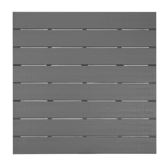 Bolero Valletta Grau Geschlitzter Outdoor Tisch 780mm 5 Bolero Valletta Grau Geschlitzter Outdoor Tisch 780mm