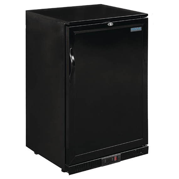 Polar G-Serie 900 mm Barkühlschrank Eintürig 138 Liter Schwarz Polar G-Serie 900 mm Barkühlschrank Eintürig 138 Liter Schwarz